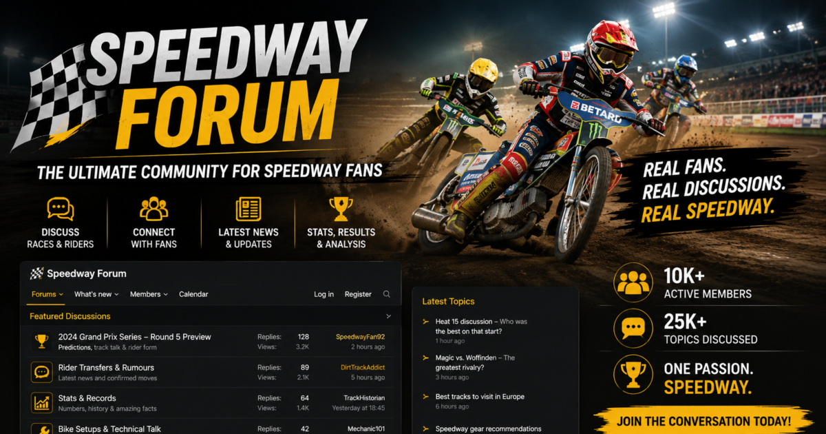 Speedway Forum