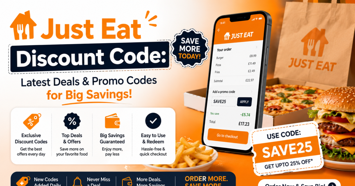 Just Eat discount code uk