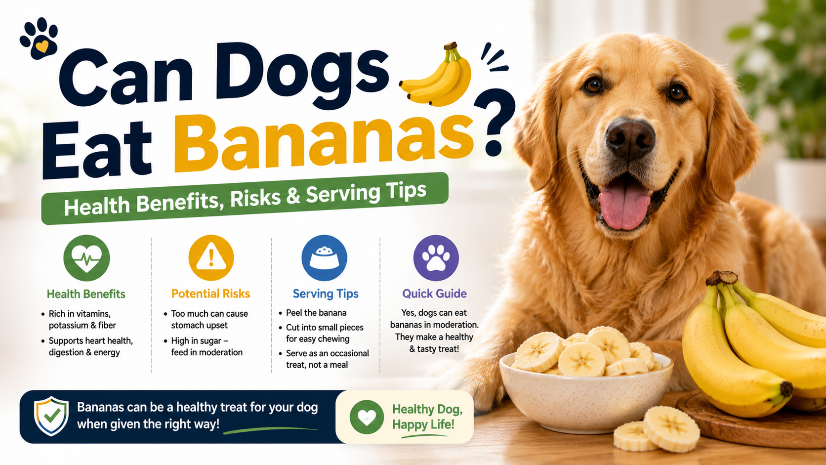 can dogs eat bananas uk